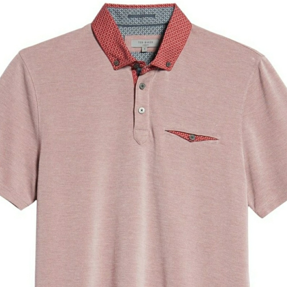Ted Baker London Beanz Slim Fit Polo Sz-5